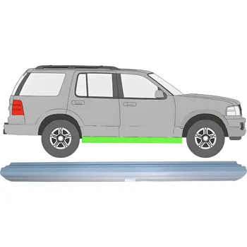 Prah karosérie Opravný plech prahu na Ford Explorer 2001-2010 / Levá = Pravá (symetrická)