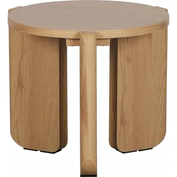 Konferenční stolek Konferenční stolek Selsey kulatý 50 x 50 x 45 cm dub přírodní