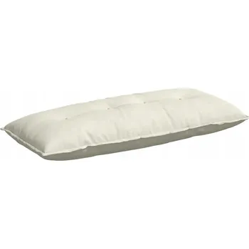 Polštář Polštář na záda Krémová 120 x 50 cm Žebrovaná látka