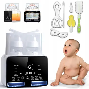 Ohřívač a sterilizátor Ohřívač a sterilizátor lahví a dětské stravy 9v1 pro 2 lahve