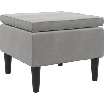 Stolička Stolička VidaXL, odstíny šedé, 42 cm