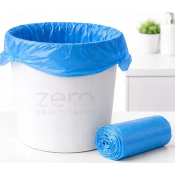 Pytle na odpadky Sáček do koše 120l (10 µm) HDPE - 70x110 cm/20 ks - modrá