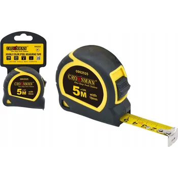 metr Svinovací metr s aretací 5M 19mm Univerzální háček