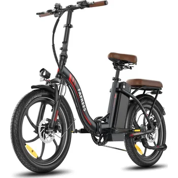 Skládací kolo FAFREES Skládací elektrokolo Fafrees F20+ Pro, motor 250 W, baterie 36 V 25 Ah ČERNÁ 2025