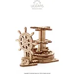 Ugears 3D dřevěné mechanické puzzle Organizér na psací potřeby