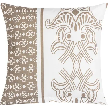 Povlak na polštářek Povláček bavlněný Kávová,Bílá 90/368A 40x40 cm