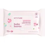 ATTITUDE Vlhčené ubrousky bez vůně, 72 ks