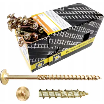 Vrut Tesařský vrut s talířovou hlavou CT 8x280 50 Ks do dřeva