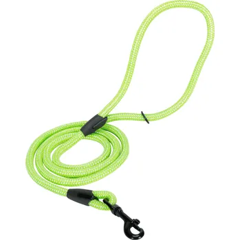 Vodítko pro psa NOBLEZA Kulaté lanové vodítko pro psy XS 0,8/120cm Barva: Zelená