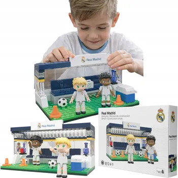 ostatní stavebnice Stavebnice Rezervní lavička Realu Madrid Neko Konstrukční sada 186 dílů