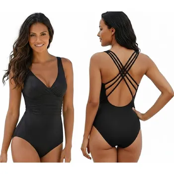 Dámské plavky K&M jednodílné plavky, vícebarevné, velikost S