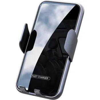 Otočný Držák na Telefon do Mřížky Auta s Rychlonabíječkou 15W