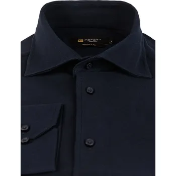 Pánská móda FERATT Pánská košile BENITO MODERN tmavě modrá Velikost: S