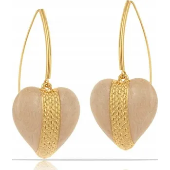 Náušnice Náušnice perlové srdíčka z kolekce Heart Harmony (P23/ZIM/29/4AU)