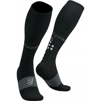 Pánské ponožky Compressport kompresní ponožky FULL SOCKS OXYGEN černé [Velikost 45-48]