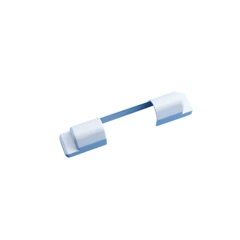 Příslušenství k oknu SIEGENIA AUBI sada krytek pro plastový profil Barva: bílá, Typ: 1