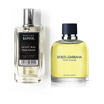 Pánský parfém Dolce & Gabbana Pour Homme - SAPHIR - Select Man (50 ml), inspirace, vůně pro pány