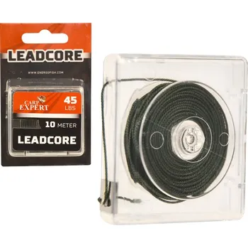 CARP EXPERT LEADCORE 2M 45LBS - CARP EXPERT ŠŇŮRA SKIN LINE 15LBS 10M MECHOVĚ ZELENÁ