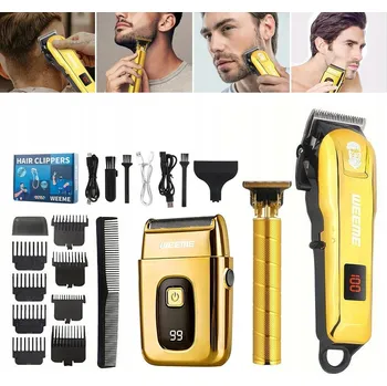 Strojek na vlasy STŘÍHACÍ STROJEK NA VLASY A VOUSY BEZDRÁTOVÝ ZASTŘIHOVAČ