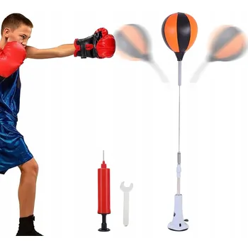 Boxovací pytel Boxovací pytel s reakční koulí a stojanem - Zlepšete svou rychlost reakce