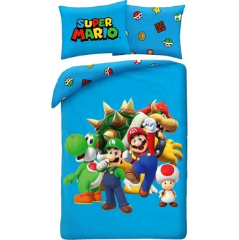 Povlečení Sada povlečení Halantex 140 x 200 cm modrá