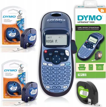 Tiskárna štítků Tiskárna štítků Dymo LetraTag 100H, 7 mm/s