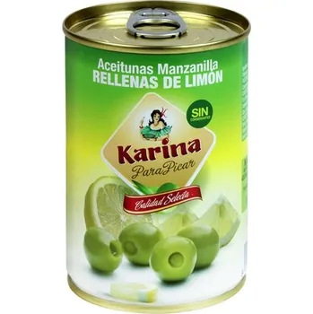 oliva Karina Olivy plněné citronem 295 g