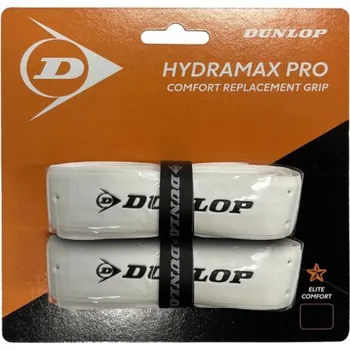 Squash omotávky DUNLOP Hydramax Pro PU grip - bílý