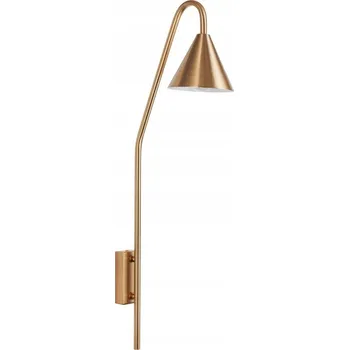 Nástěnné svítidlo Kovové nástěnné svítidlo PRIMO zlaté ST-8538 gold do kanceláře kužel zlatý