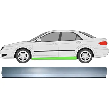 Prah karosérie Kompletní práh / Levá Mazda 6 2002-2007