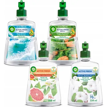 Osvěžovač vzduchu AIR WICK ACTIVE FRESH SADA NÁPLNÍ DO OSVĚŽOVAČE VZDUCHU MIX 4X 228ML