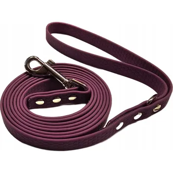 Vodítko pro psa Vodítko tréninkové vodítko biothane hexa fialové 3 m