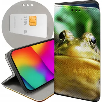 Pouzdro na mobilní telefon Flipové pouzdro Hello Case zelené kožené pro iPhone 7/8/SE 2020/SE 2022