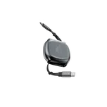 DEVIA kabel USB PD type C-C 240W 1m Pro2 zatahovací