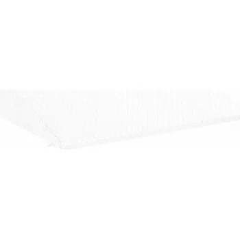 Polštář Polštář na svah Jednobarevný Bílá 69 x 64 x 19 cm Paměťová pěna