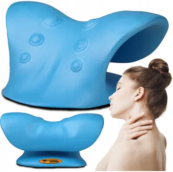 Masážní přístroj POLŠTÁŘ POD KRK Masáž páteře UVOLŇOVAČ KRKU Úleva MASÁŽNÍ PŘÍSTROJ NA BOLEST
