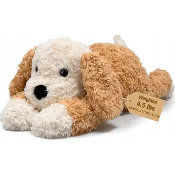 plyšák PLYŠOVÝ MAZLÍČEK PŘÍTULNÍČEK PRO DĚTI PEJSEK ZÁTĚŽOVÝ REDUKUJE STRES ADHD AUTISMUS 2,2KG