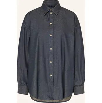 Dámská halenka Armani Exchange Dámská Džínová Košile, tmavě modrá, 34