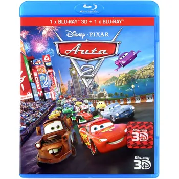 Blu-ray film Auta 2 3D Blu-ray disk