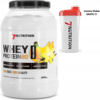 Protein 7NUTRITION WHEY PROTEIN 80 2000g SYROVÁTKOVÝ PROTEIN WPC