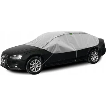 Plachta na motorové vozidlo Ochranná plachta na čelní sklo a střechu Kegel-Błażusiak Winter Optimio 280-310 cm, šedá