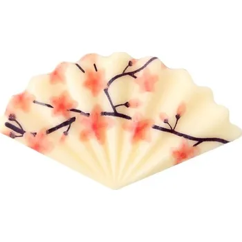 Čokoláda LEMAN DECORATIONS LEMAN Čokoládový vějíř Sakura 10ks