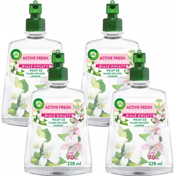 Osvěžovač vzduchu AIR WICK ACTIVE FRESH SADA NÁPLNÍ DO OSVĚŽOVAČE VZDUCHU BÍLÉ KVĚTY 4X 228 ML