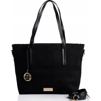 Kabelka Monnari kabelka eko kůže semišová černá