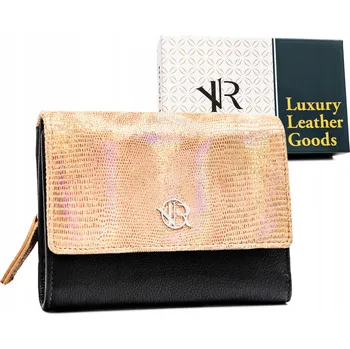 Peněženka Rovicky dámská peněženka z pravé kůže černá