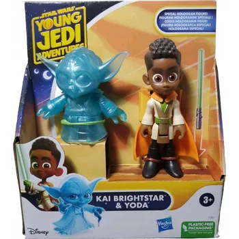Figurka STAR WARS KAI BRIGHTSTAR A MISTR YODA HOLOGRAM HVĚZDNÉ VÁLKY HASBRO