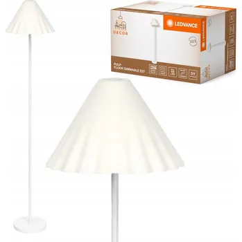 Stojací lampa Stojací lampa LEDVANCE Decor Pulp bílá, z kovu a papírmaše