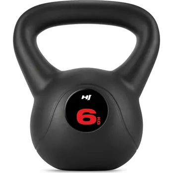 Kettlebelle Hop-Sport 6 kg černý