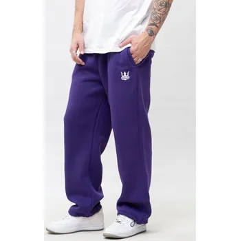 Jigga Wear pánské tepláky UrbanCity fialové, velikost XL