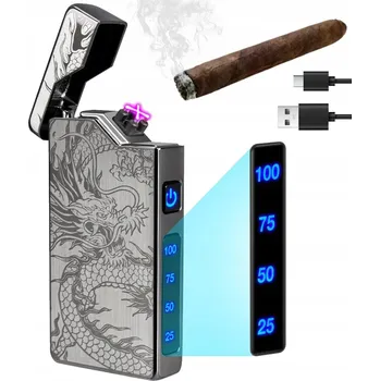 ZAPALOVAČ PLAZMOVÝ VĚTRUODOLNÝ USB oblouk Nabíjecí